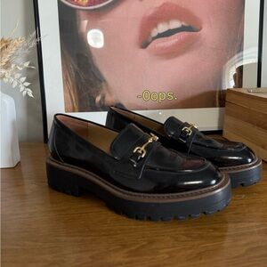Sam Edelman Patent Platform Loafers